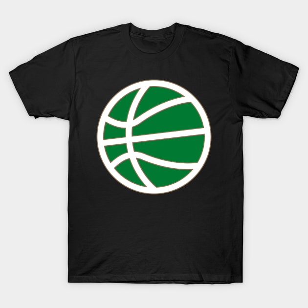 Simple Basketball Design In Your Favourite Team's Colors! T-Shirt by TRNCreative